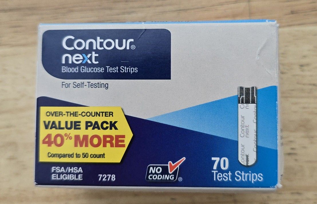 Contour next glucose test strips, value pack