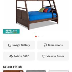 Twin/Full Bunk Bed