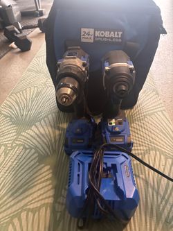 Kobalt 24V Max Brushless Drill & Impact Driver Combo Kit