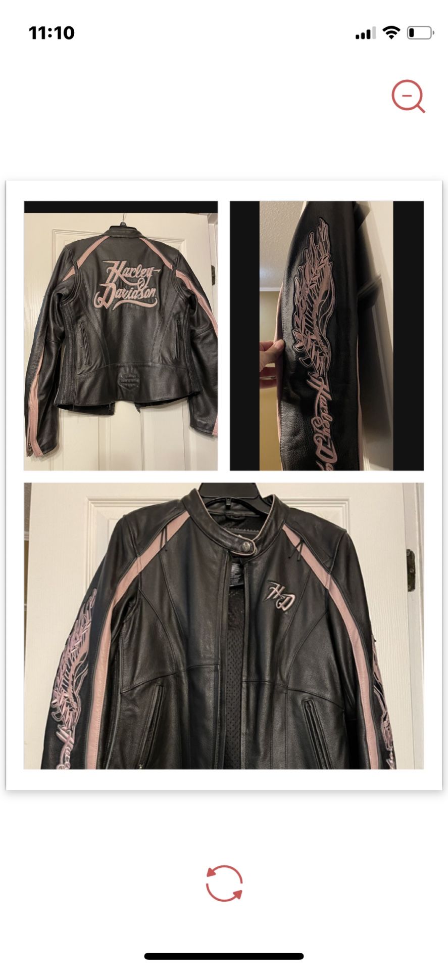 Women’s Harley Davison Jacket /boots an jersey