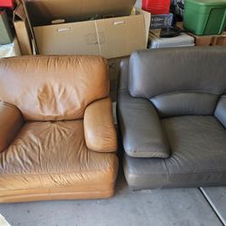 2 Free Arm Chairs 