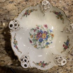 Vintage RARE rosenthal moliere porcelain 7” bowl 