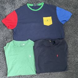 Polo Ralph Lauren t-shirt bundle of 3 | Men XL