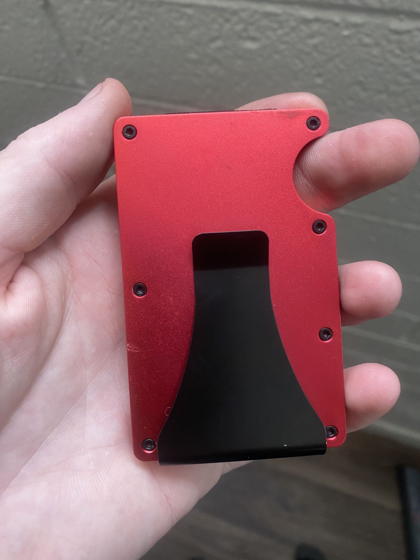 RFID Blocking Money Clip Wallet