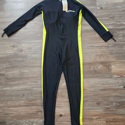 *Brand New* Womens Ladies Juniors Full Body Rash Guard Swimsuit Swimming Wear Surfing Sz Small Medium 