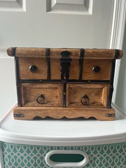 Wooden Jewelry Chest