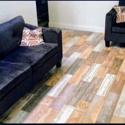 2pcs Sofa & Loveseat Set 