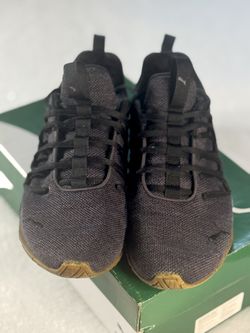PUMA Axelion NXT Training Shoes Asphalt Black Gum Size 10 Men’s **NO BOX**