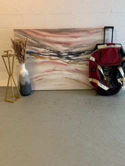 Big Fram& Vase& Decoration Candle & Timberland Bag .  
