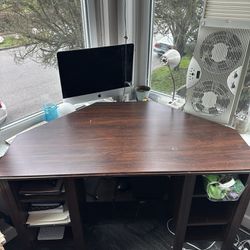 Wooden Ikea Desk