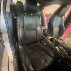 2016 Nissan Maxima Front Passenger Seat Black Leather