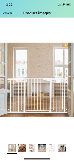 Extra Wide Baby Gate With Extension