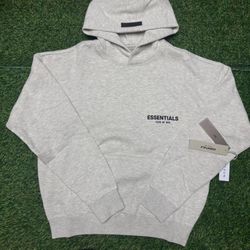 Essential Hoodies Light Oatmeal XS, S, 