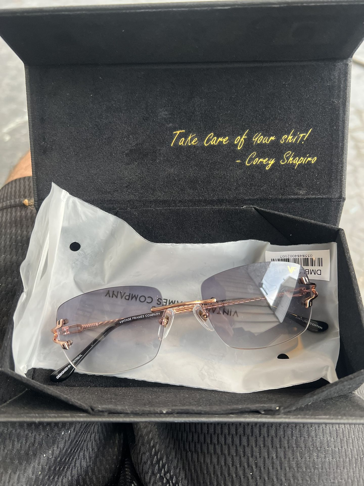 Vintage Frames Company Bal Harbour Drill Mount Sunglasses
