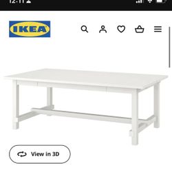 Hide Extendable IKEA Table 