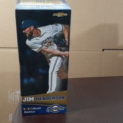 New, Jim Henderson Bobble Head 