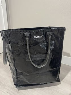 Large Black Hulken Bag — Heavy Duty Rolling Tote (Like New!)
