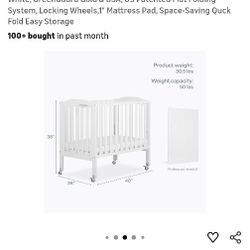 Free Gratis Mini Crib 