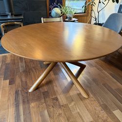 West elm round dining table