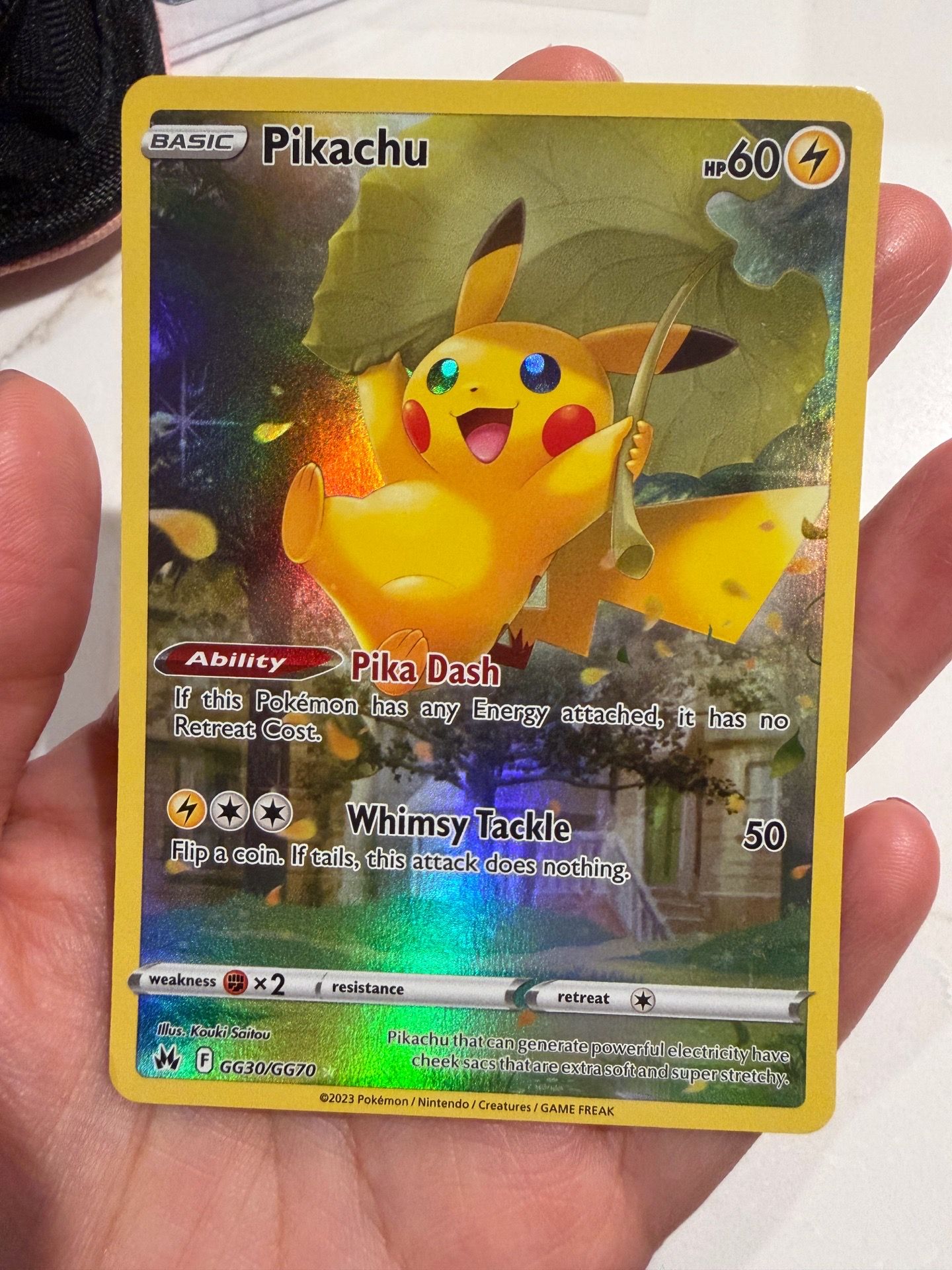 Pikachu Crown Zenith Pokemon Card