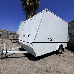 6.5x12” Enclosed Trailer (Title On Hand)