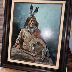 Raymer Oil Painting Framed 