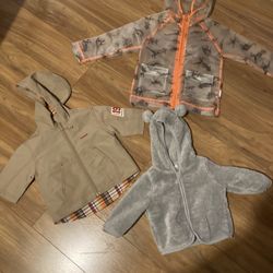 Baby And Toddler Jackets See Description 