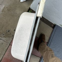 25in 4 Hole Stainless Steel Sink 