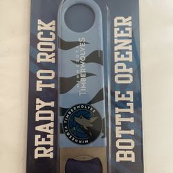 Minnesota Timberwolves Bottle Opener