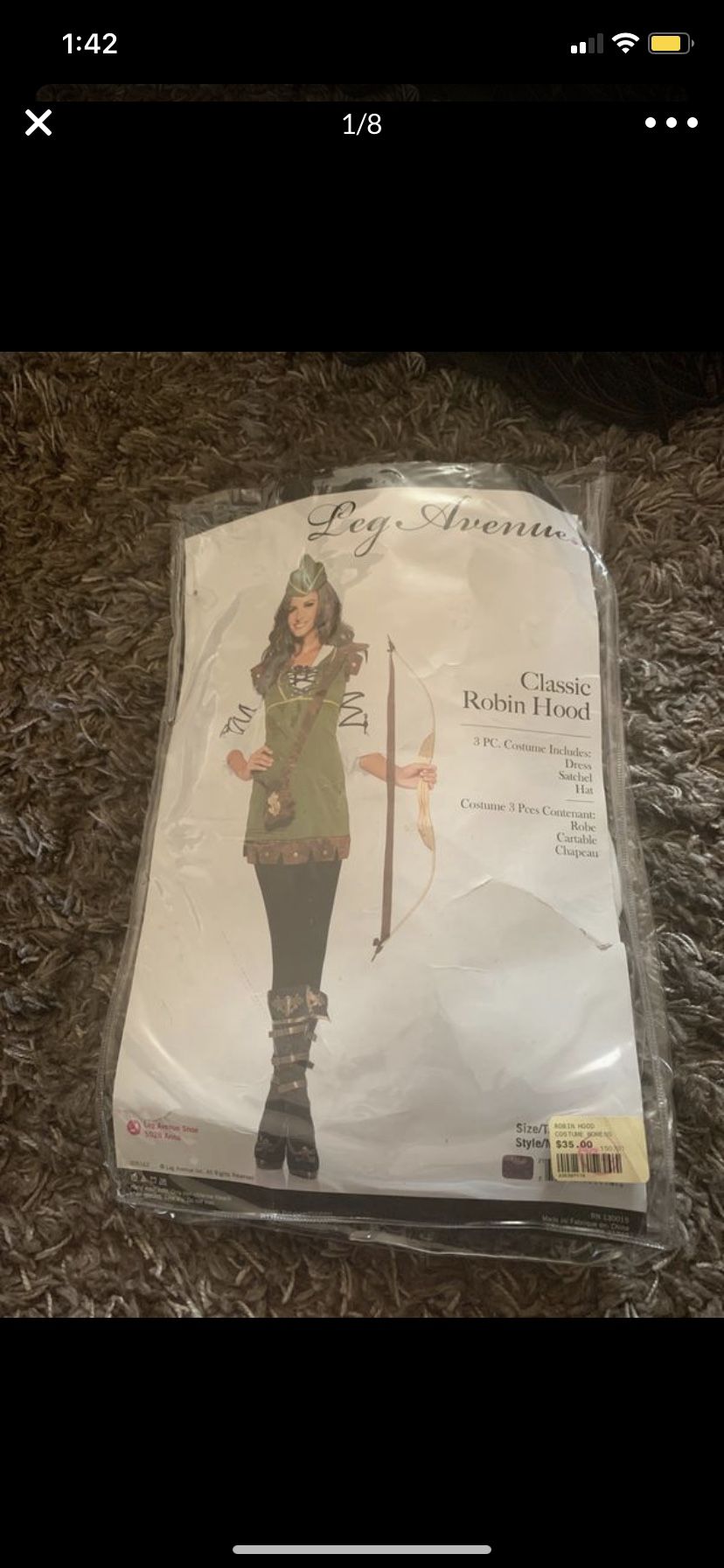 Halloween costume