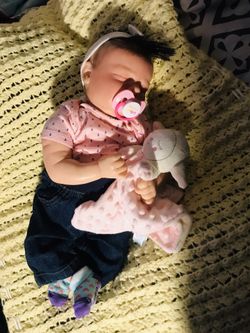 Reborn baby girl newborn