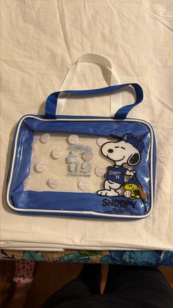 Peanuts x Los Angeles Dodgers Clear Tote Bag