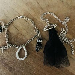 Princess Life Charm Bracelet And Necklace