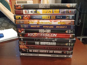 12 DVD  Mix  Of  Martial Arts - Pick Up Only 
