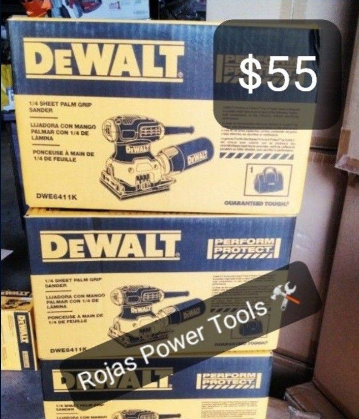DEWALT 1/4SHEET PALM GRIP SANDER