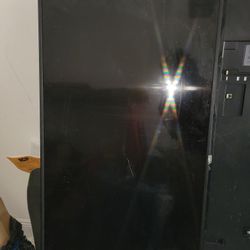 TV, Scratch In The Middle, Could Be Repaired 