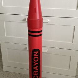 3 foot tall Crayon Piggy Bank