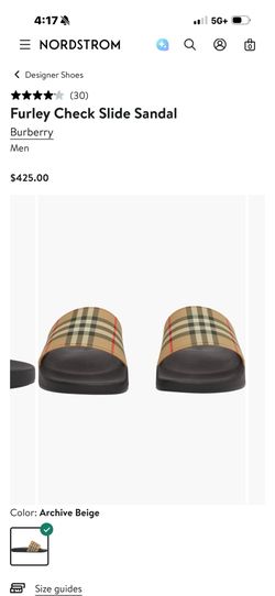 Burberry men slides