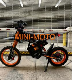 NEW - 2400W Electric Pit Bike, 37mph+, 4’8-6’2 Rider, 29inch High Seat, 21ah Removable Battery, Reversed Fork, GT54, Tuttio Similar