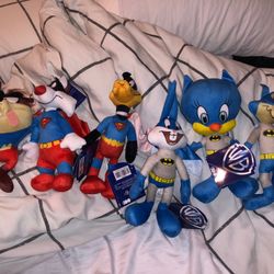 Looney Tunes DC heroes plush 