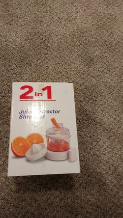 Juice Extractor Shredder