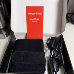 New Nurabeam RED LED ARM Band Therapy Belt 