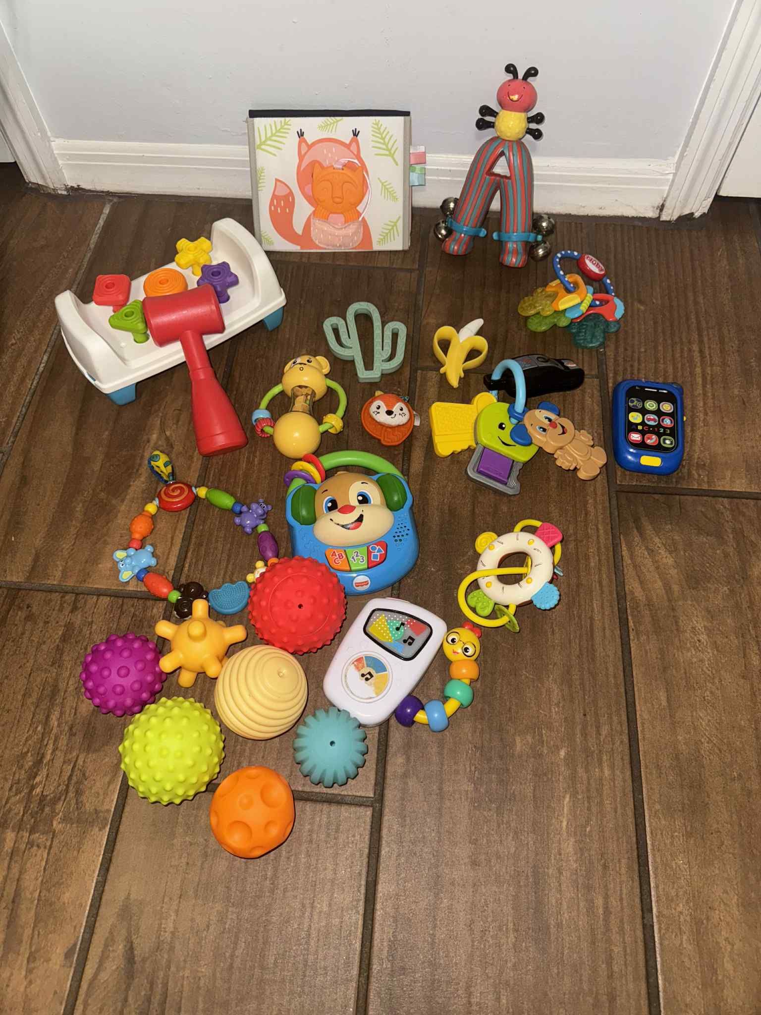 Baby toy bundle sensory toys