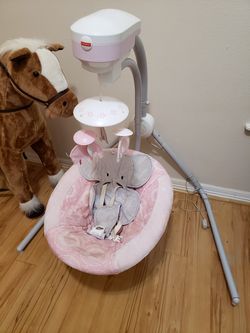 Baby swing and walker.