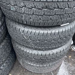 Set of four Used General 245/70R17 $300