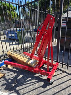 Garvee 2 ton shop crane engine hoist