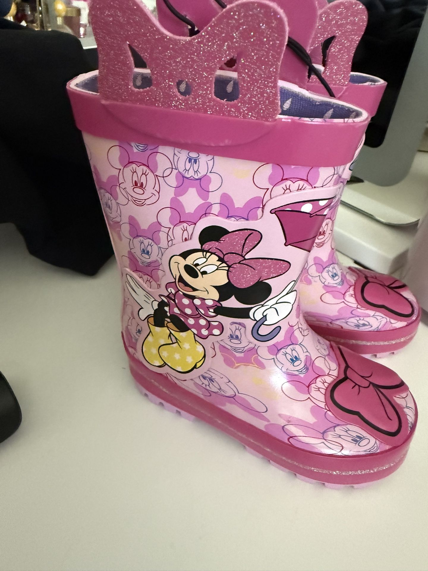 Minnie Mouse And Daisy Rain Boots New