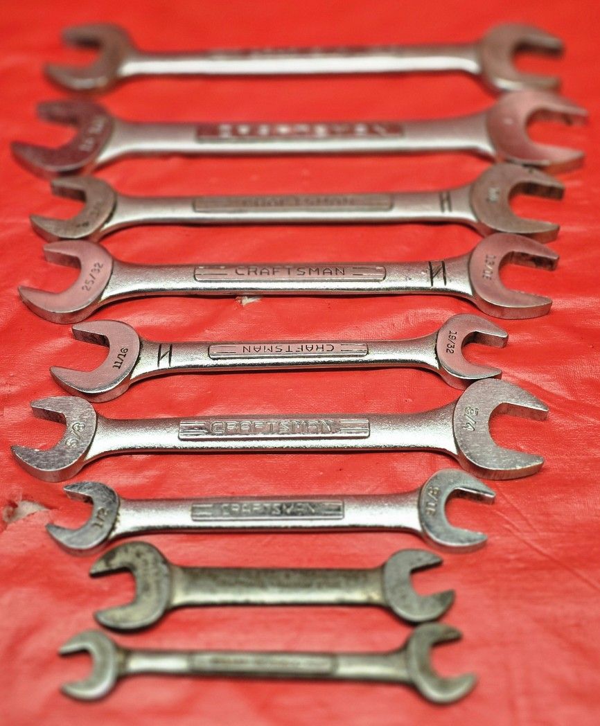 DOUBLE OPEN END WRENCH SETS
