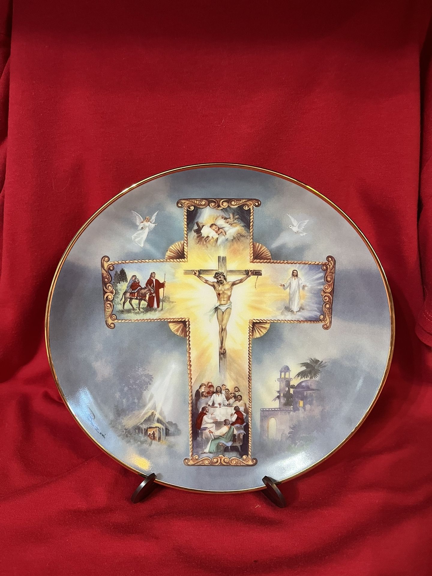 The Life Of Christ Plate