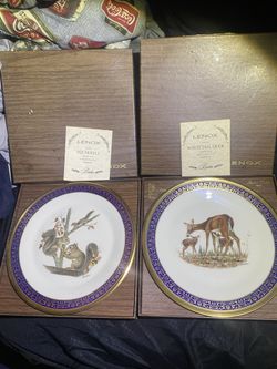 Lenox Collectible Plates W/ Certificate Of Auth